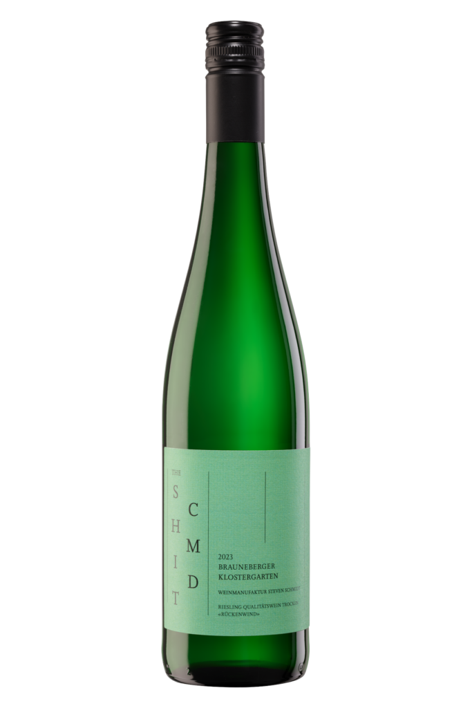2023 Brauneberger Klostergarten Riesling Qba  -Rückenwind- von Weinmanufaktur Schmidt